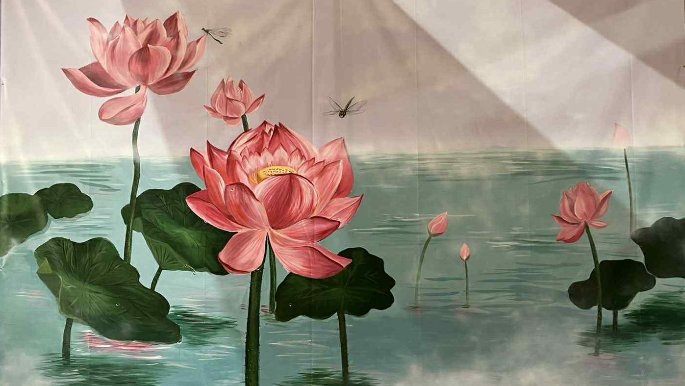 Bản sao của 2nd Painting of Lotus Lake